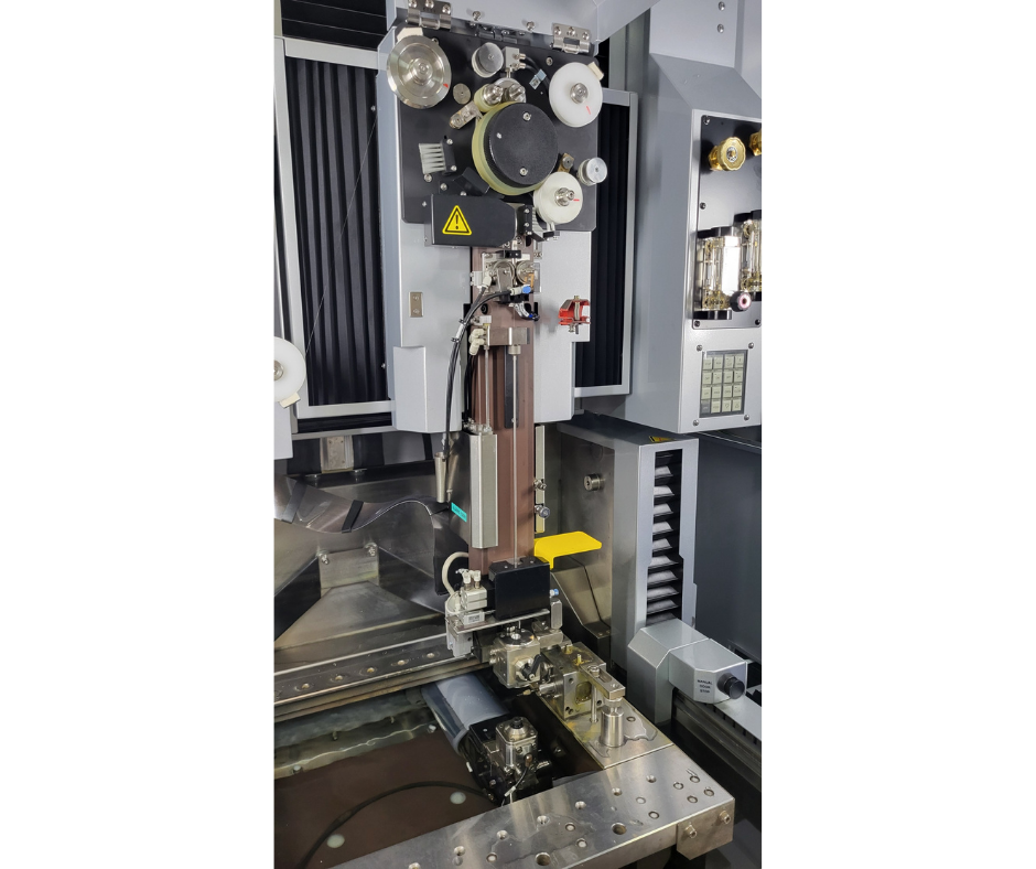 The work envelope of the Sodick machine at the Engineering Quest